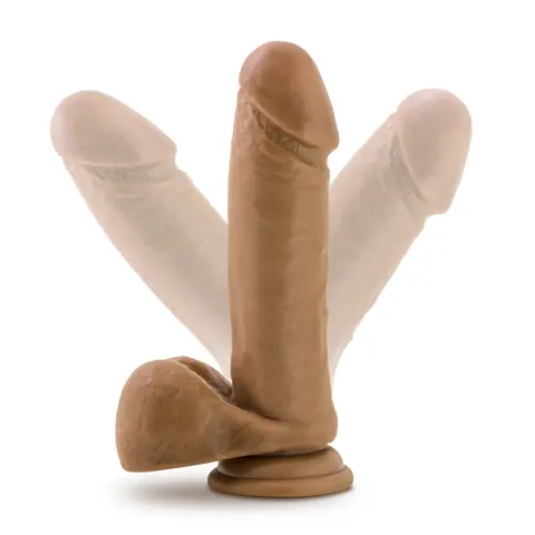 Dr. Skin Dr. William 8 in. Dildo with Balls in Tan