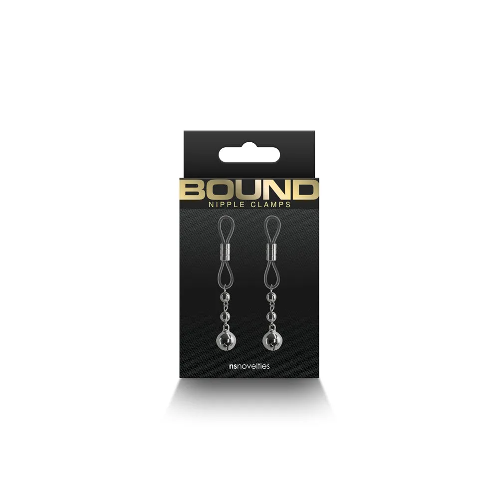 Bound Nipple Clamps D1 Gunmetal