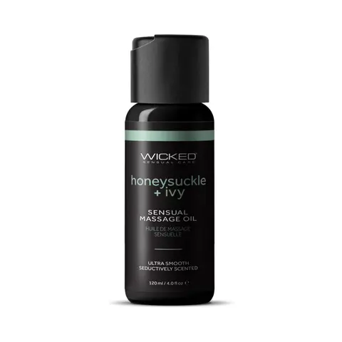 Wicked Honeysuckle+Ivy Massage Oil 4 oz.