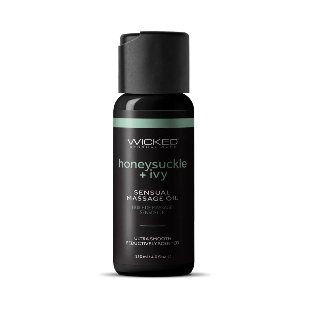 Wicked Honeysuckle+Ivy Massage Oil 4 oz.