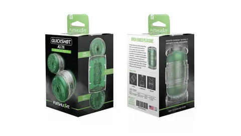 Quickshot Alien Lady/Butt - Metallic Green