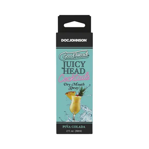 GoodHead Juicy Head Cocktails Dry Mouth Spray Piña Colada 2 oz.
