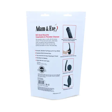 Adam & Eve EZ Anal Douche (Bag Packaging)