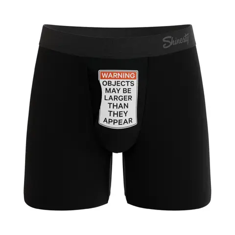 Shinesty The Rear View Size Warning Ball Hammock Pouch Underwear XL