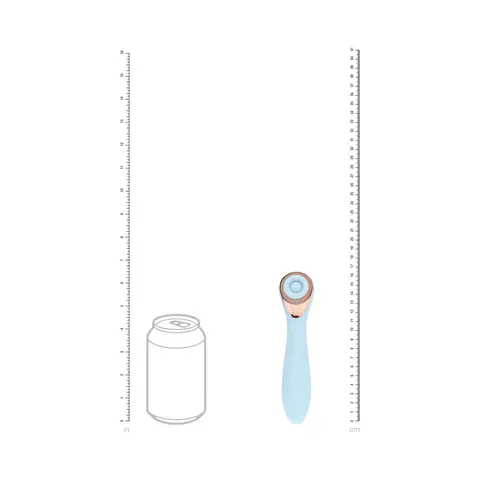 LoveLine Darling AirTapTech Rechargeable Vibrator in Blue