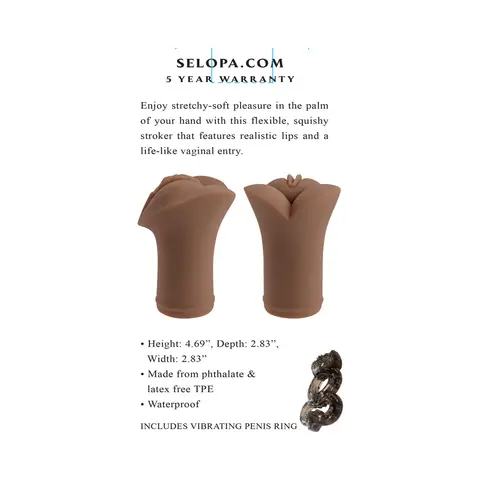 Selopa Pocket Pleaser Stroker in Dark