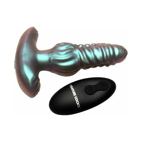 Creature Cocks Octo-Squirm Vibrating & Squirming Silicone Anal Plug
