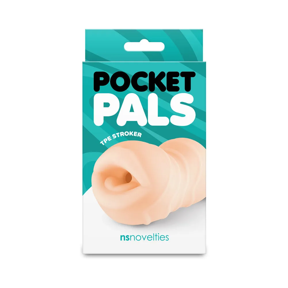 Pocket Pals Mouth Stroker in Beige