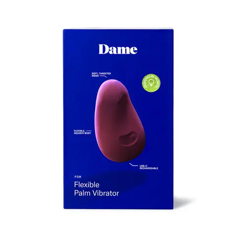 Dame Pom Flexible Vibrator Plum