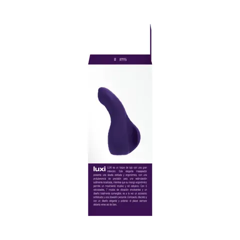 VeDO Luxi Rechargeable Clitoral Finger Vibe in Purple
