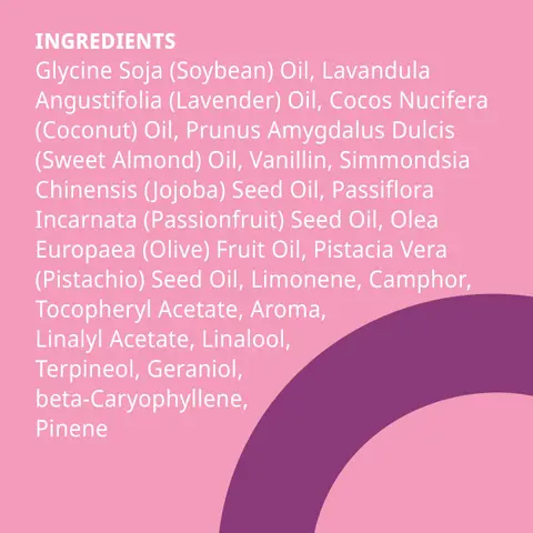 Sensual Body Oil – Lavender Vanilla Massage Oil