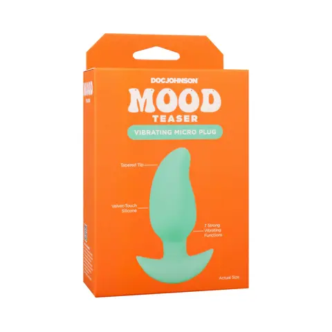 Mood Teaser Vibrating Micro Plug in Mint