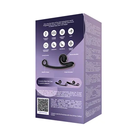 SVibe Snail Curve in Black
