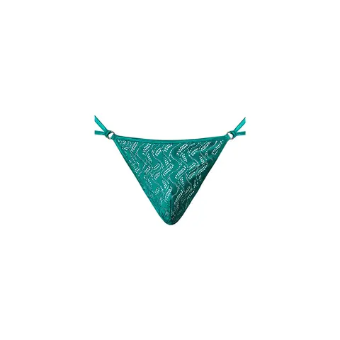 Male Power Ripple Micro V String Teal L/XL