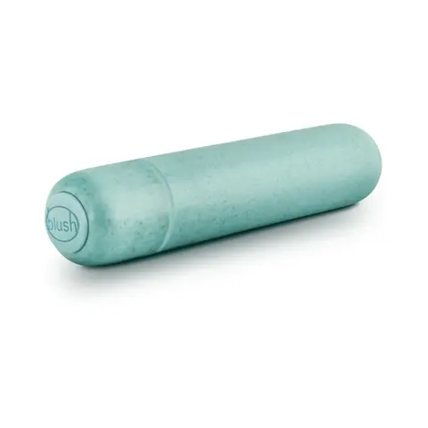 Gaia Eco Bullet Single-Speed Vibrator in Aqua
