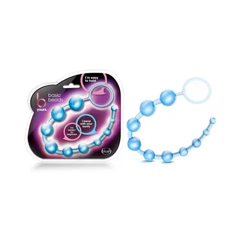 B Yours Basic Beads 12.75 in. in Blue