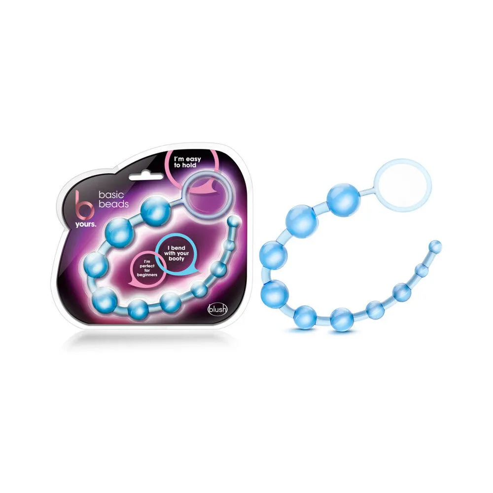 B Yours Basic Beads 12.75 in. in Blue