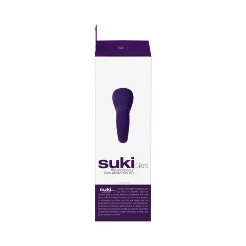VeDO Suki Plus Rechargeable Dual Sonic Vibe Deep Purple