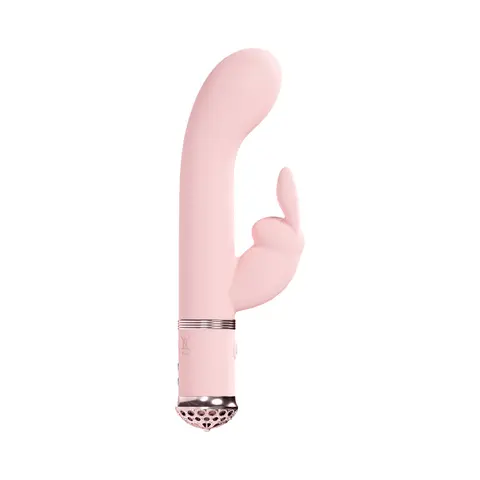 Loveline Belle Rechargeable Silicone Rabbit Vibrator in Pink