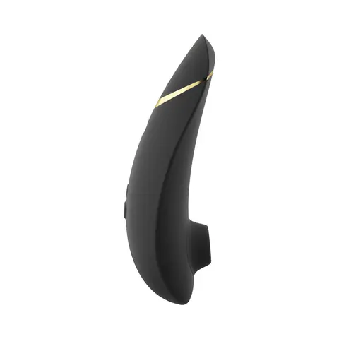 Womanizer Premium 2 Rechargeable Silicone Luxurious Pleasure Air Clitoral Stimulator in Black