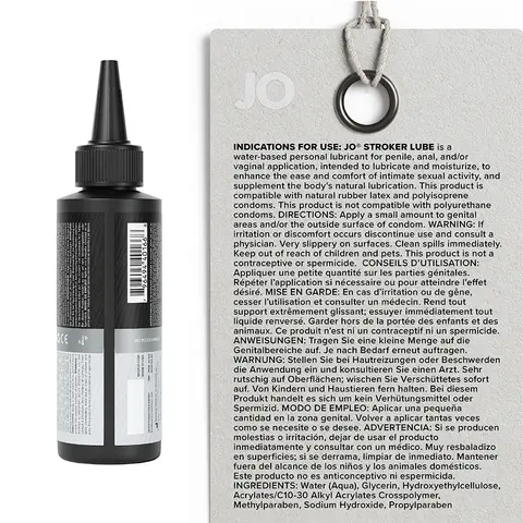 JO Stroker Lubricant 4 oz.