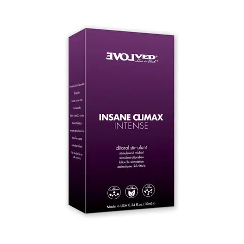 Evolved Insane Climax Intense Clitoral Stimulant 0.34 oz.