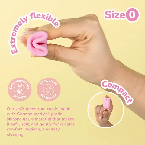 Uva Cup 0 Menstrual Cup Set