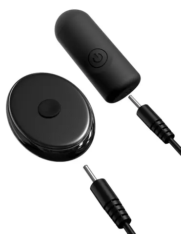 Fantasy C-Ringz ControlCore Harness Remote Vibrating Cock Blocker Black