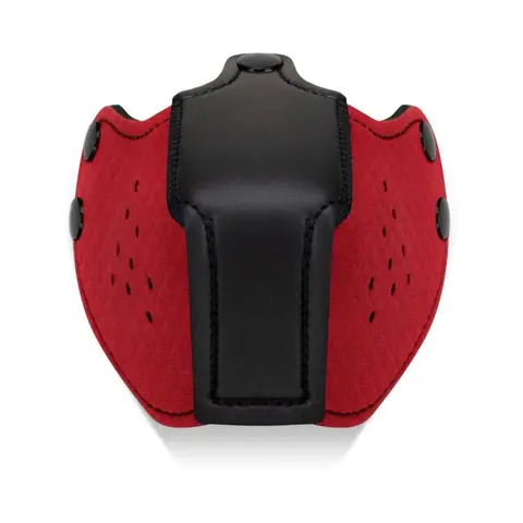 Prowler RED Puppy Muzzle in Red