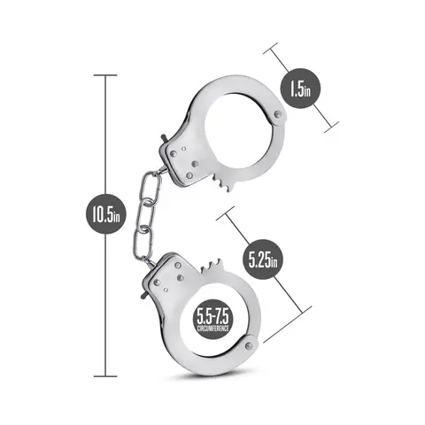 Temptasia Beginner Cuffs in Silver
