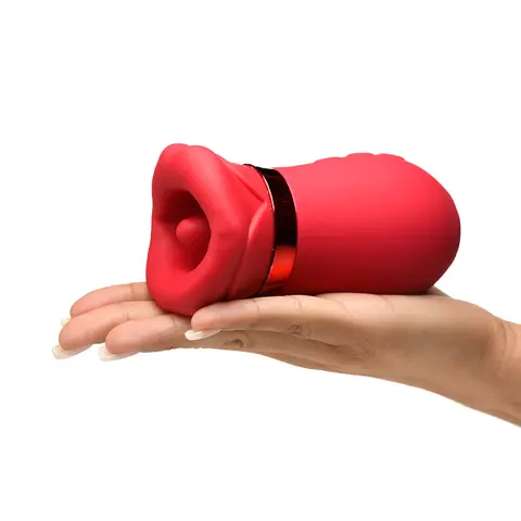 Lickgasm Kiss Me More Kissing, Sucking, & Vibrating Clitoral Stimulator
