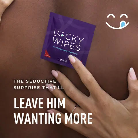 Sweetums Lucky Wipes Cucumber Flavor 10-Pack