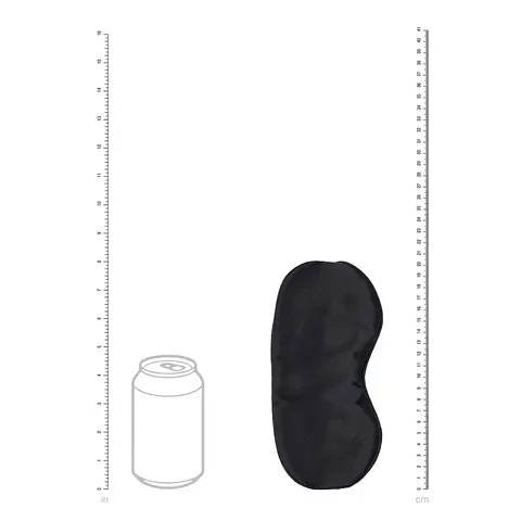 Ouch! Satin Mask in Black