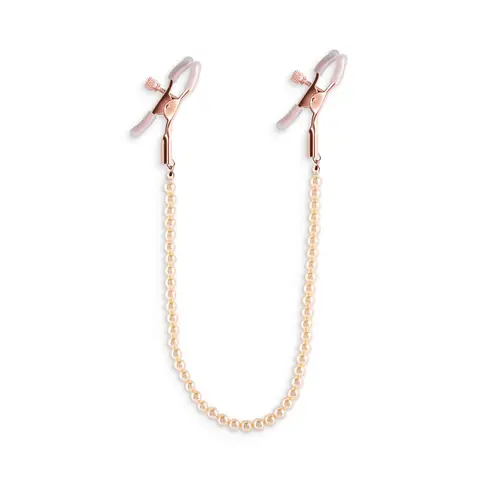 Bound Nipple Clamps DC1 in Rose Gold