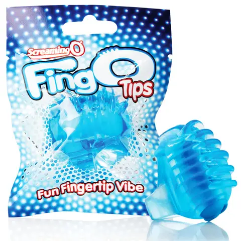 Screaming O FingO Tips in Blue