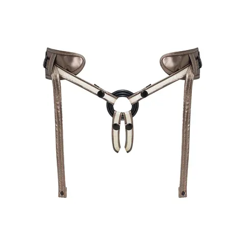 Strap-On-Me Leatherette Harness Desirous