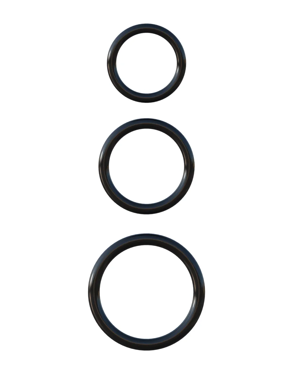 Fantasy C-Ringz - Silicone3-Ring Stamina Set