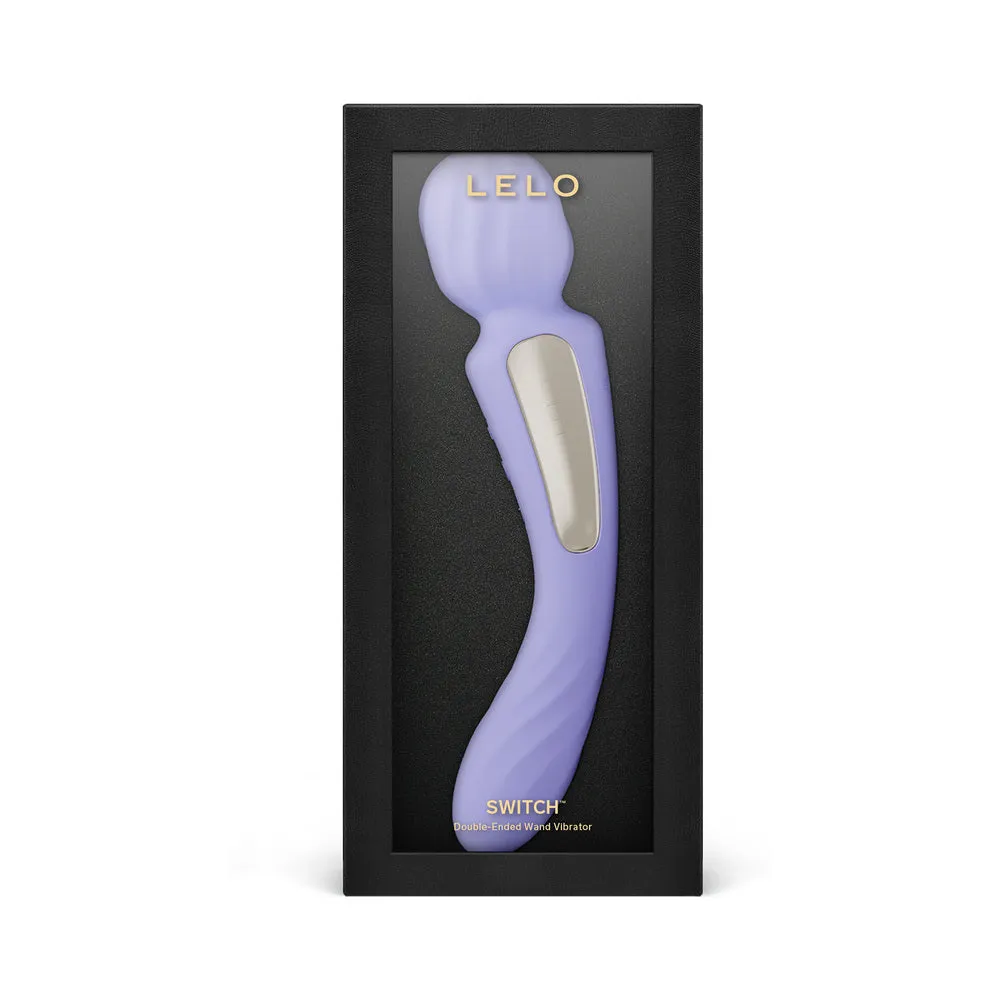 LELO SWITCH Double-Sided Wand Vibrator in Lilac