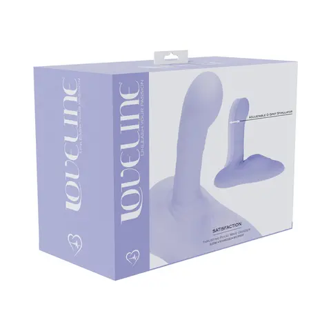 LoveLine Satisfaction Grinder Adjustable Thrusting Pulse Wave in Purple