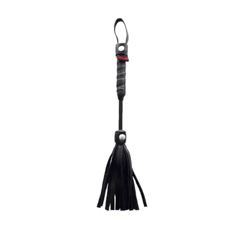 Rouge Mini Flogger 10 in. in Black