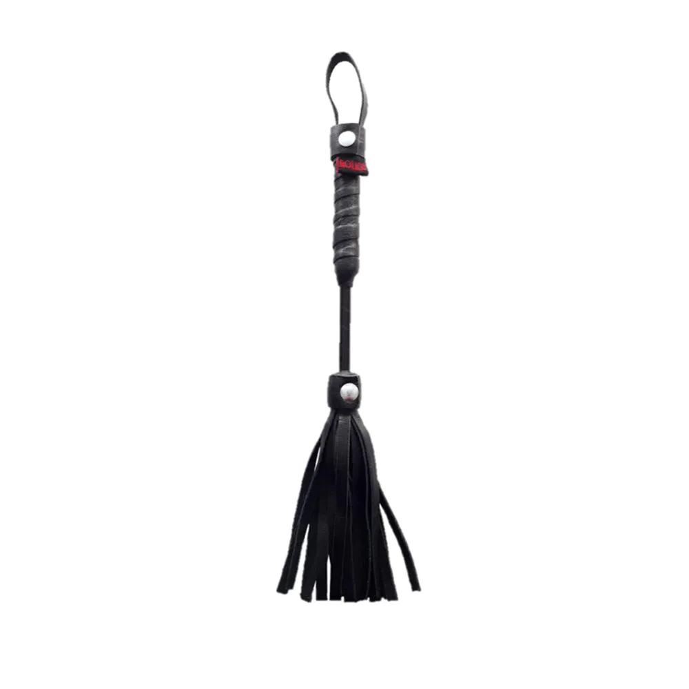Rouge Mini Flogger 10 in. in Black