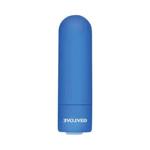 Evolved Fingerlicious Rechargeable Silicone Finger Vibrator Blue
