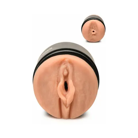 Curve Toys Mistress Double Shot Mini Masturbator Pussy & Ass Medium