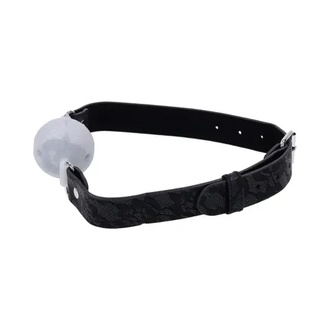 Sportsheets Sex & Mischief Lace Silicone Breathable Ball Gag
