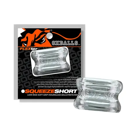 Oxballs Squeeze Short Ballstretcher in Clear