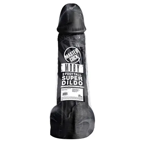 Moby 2 ft. Tall Super Dildo Black [DROP SHIP ONLY]