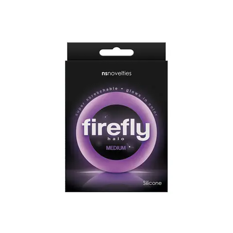 Firefly Halo Cock Ring Medium in Purple
