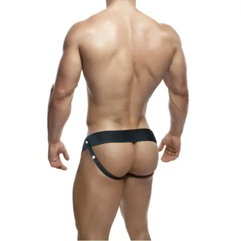 Dr. Skin 6 in. Hollow Strap-On in Black