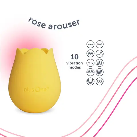 plusOne® Rose Toy Arouser