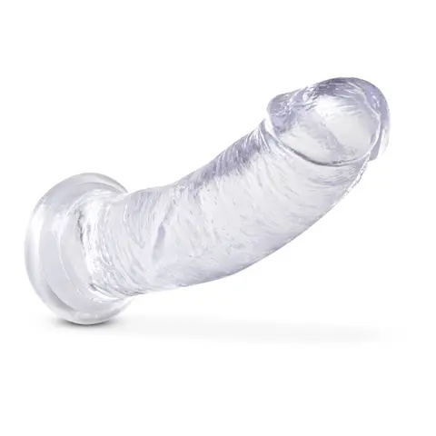 B Yours Plus Roar n' Ride 8 in. Dildo in Clear